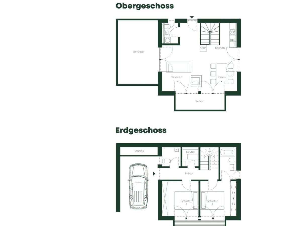 Bergdorf Spessart Villa Flörsbachtal Eksteriør bilde